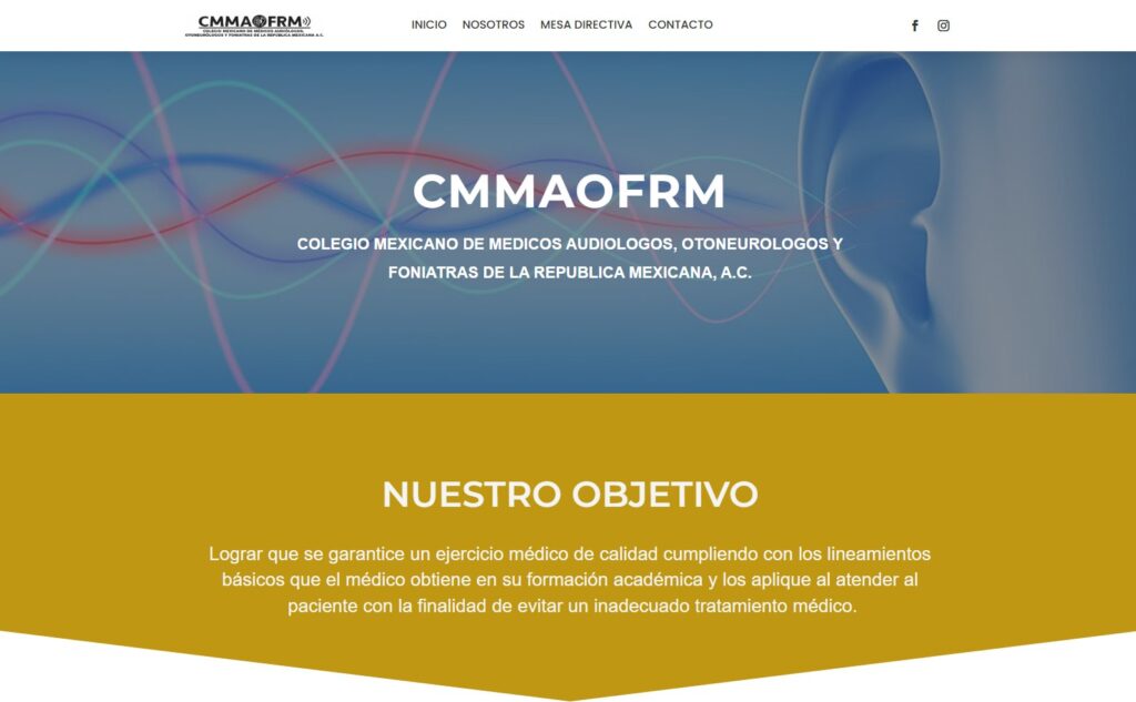 Colegio Mexicano de Médicos Audiólogos, Otoneurólogos y Foniatras de la República Mexicana